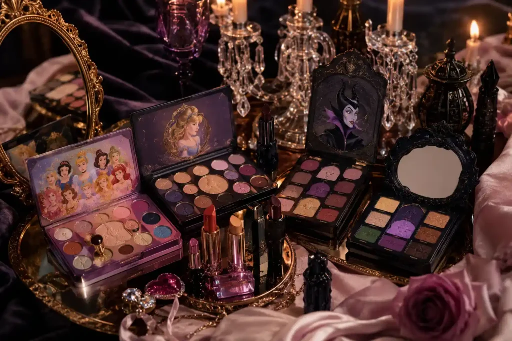 Disney Princess Beauty Collection Good vs. Evil Makeup Review #DisneyInHomeEvent