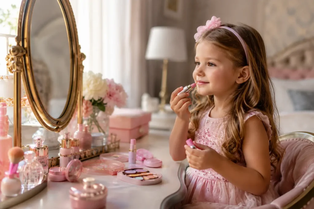Playing Pretend with Little Cosmetics Play Makeup Review & Giveaway